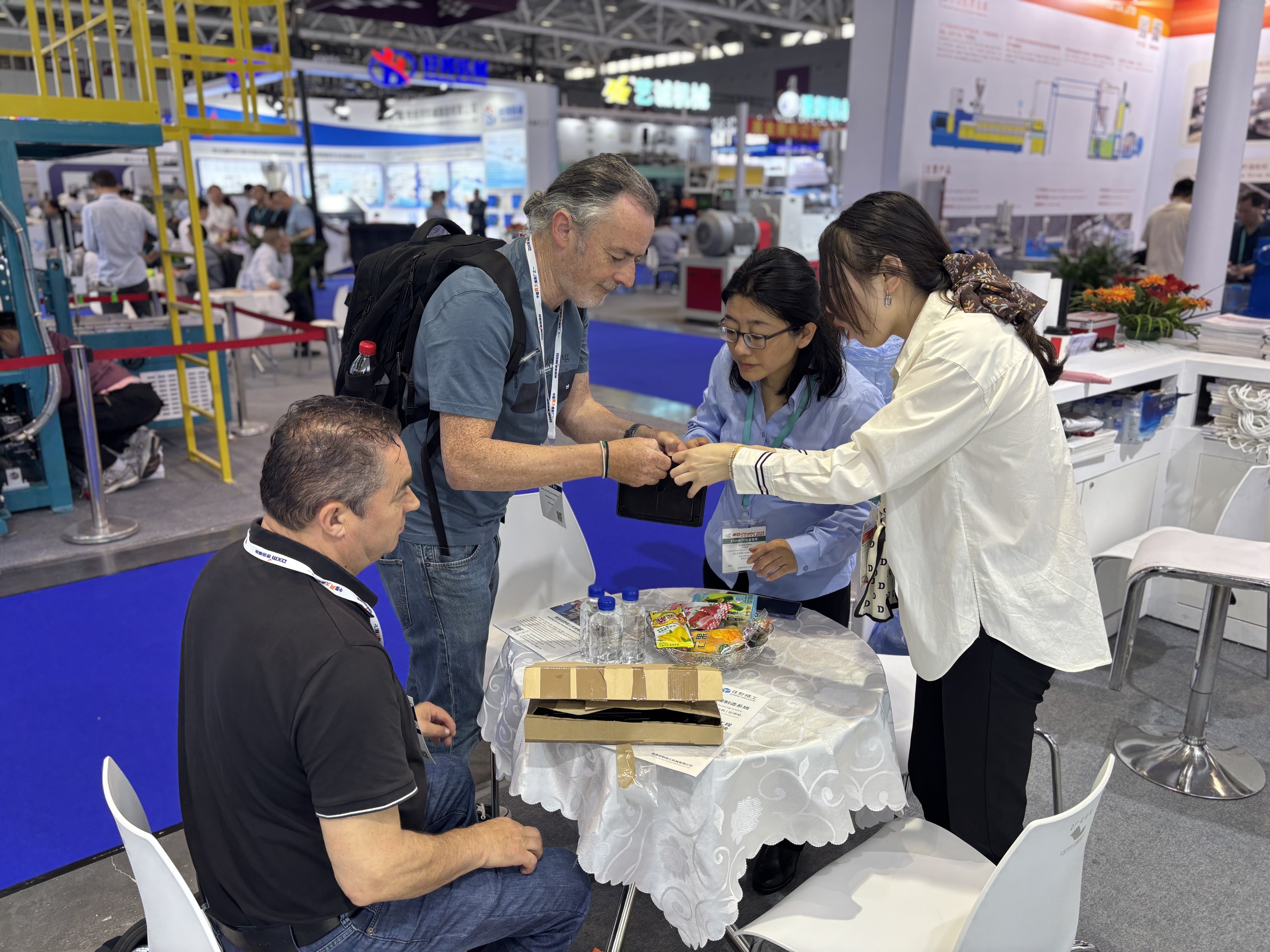 中國國際橡塑展 展會現（xiàn）場